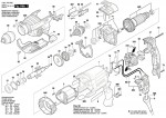 Bosch 3 601 A7B 460 GSB 20-2 Percussion Drill 110 V / GB Spare Parts GSB20-2